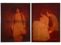 JOHNSTON, Alfred Cheney (1885-1971). Large photographic archive of glass negatives and prints. Ca 1910s-1920s.