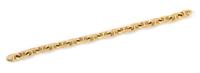 A Yellow Gold Mariner Link Bracelet, 46.95 dwts.