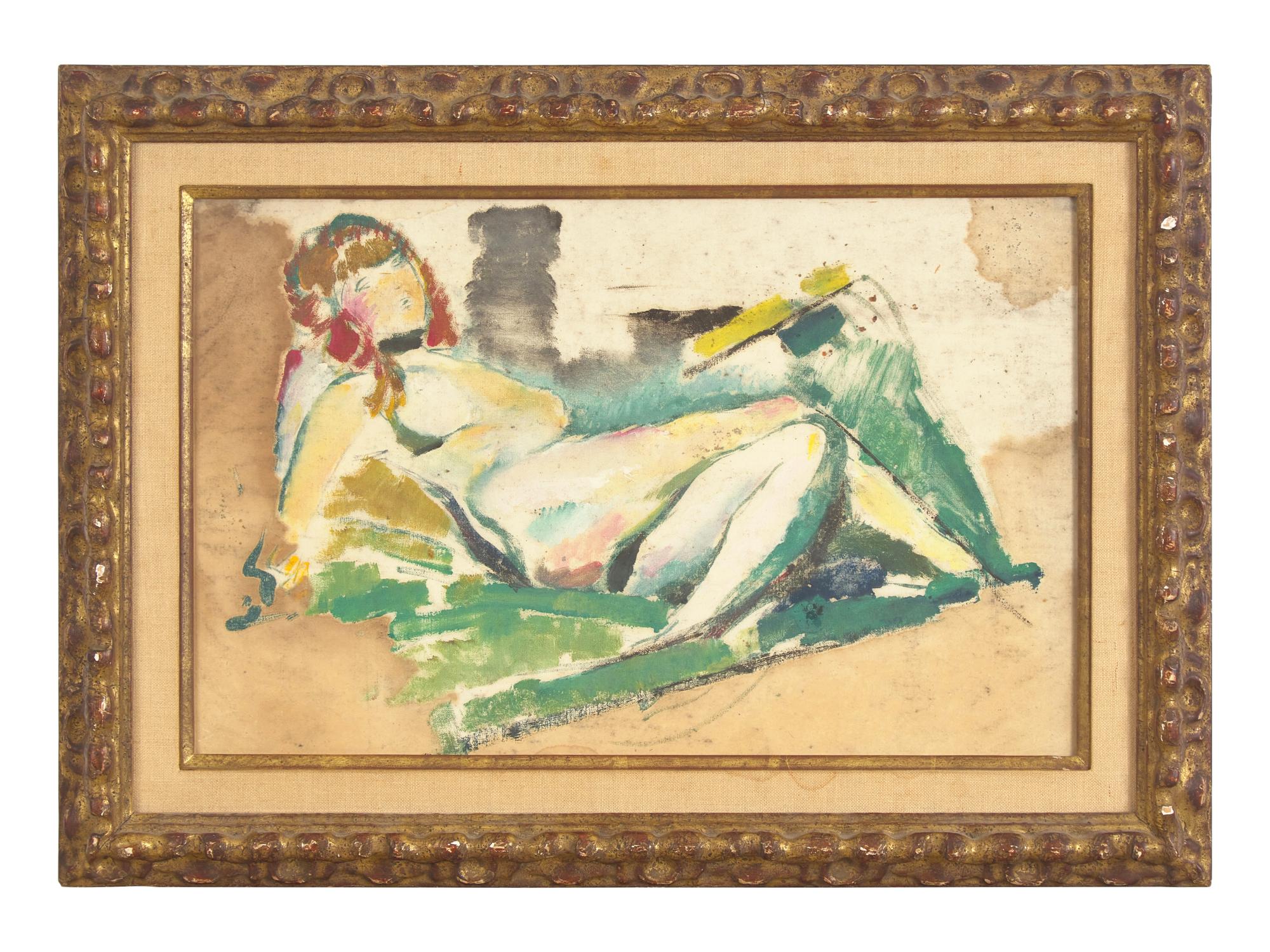 Reclining Nude , circa 1920