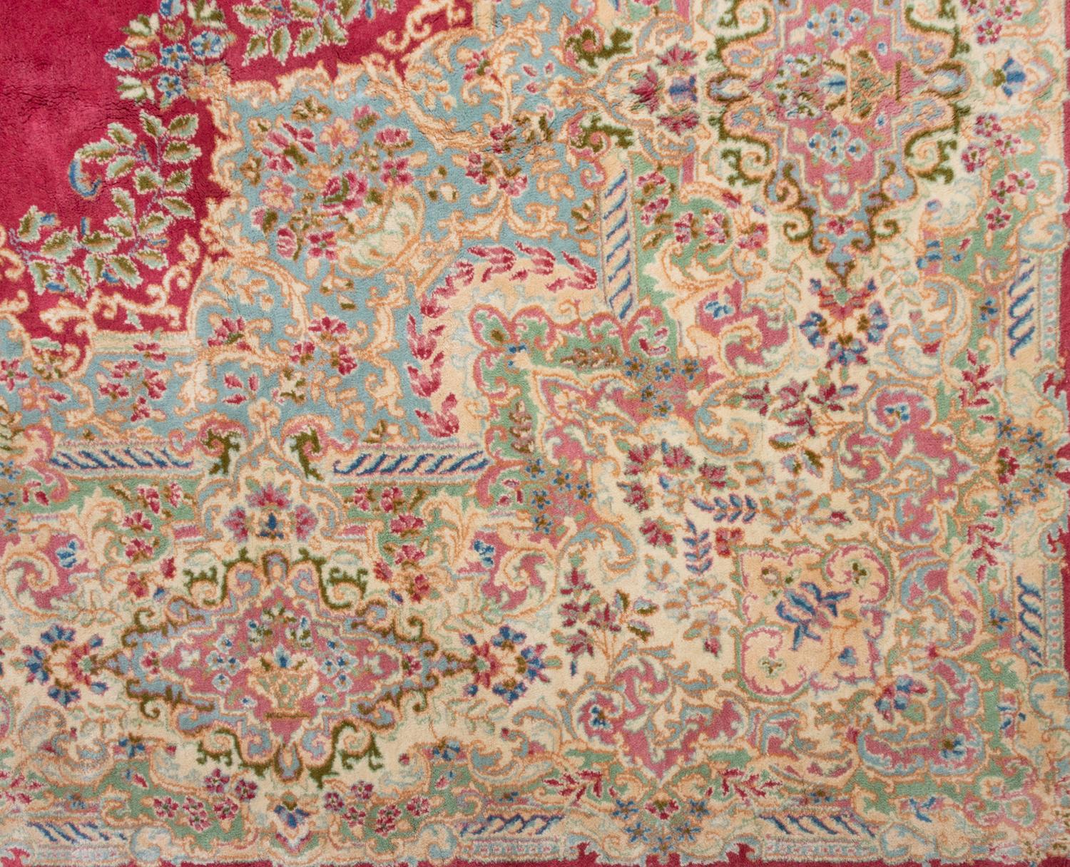 A Kirman Wool Rug