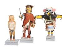 Collection of Hopi Katsina Dolls
