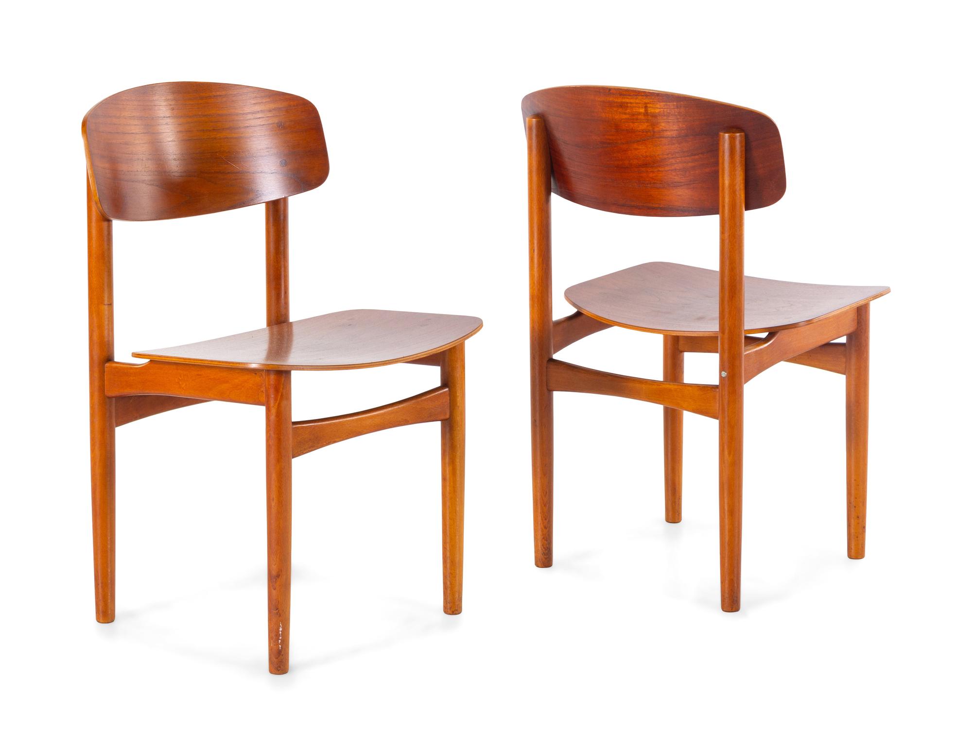 Set of Six Dining Chairs Søborg Møbelfabrik, Denmark