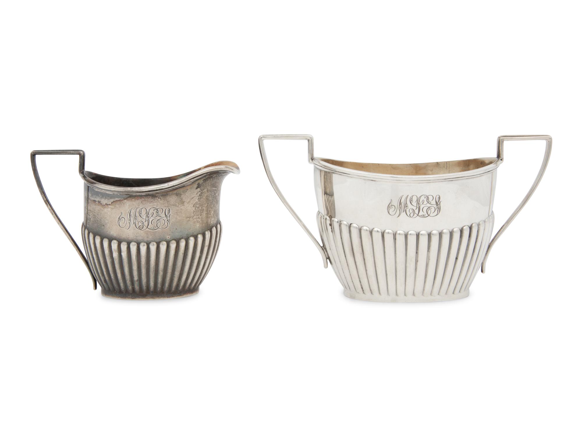 A Group of Gorham Silver Tea Articles