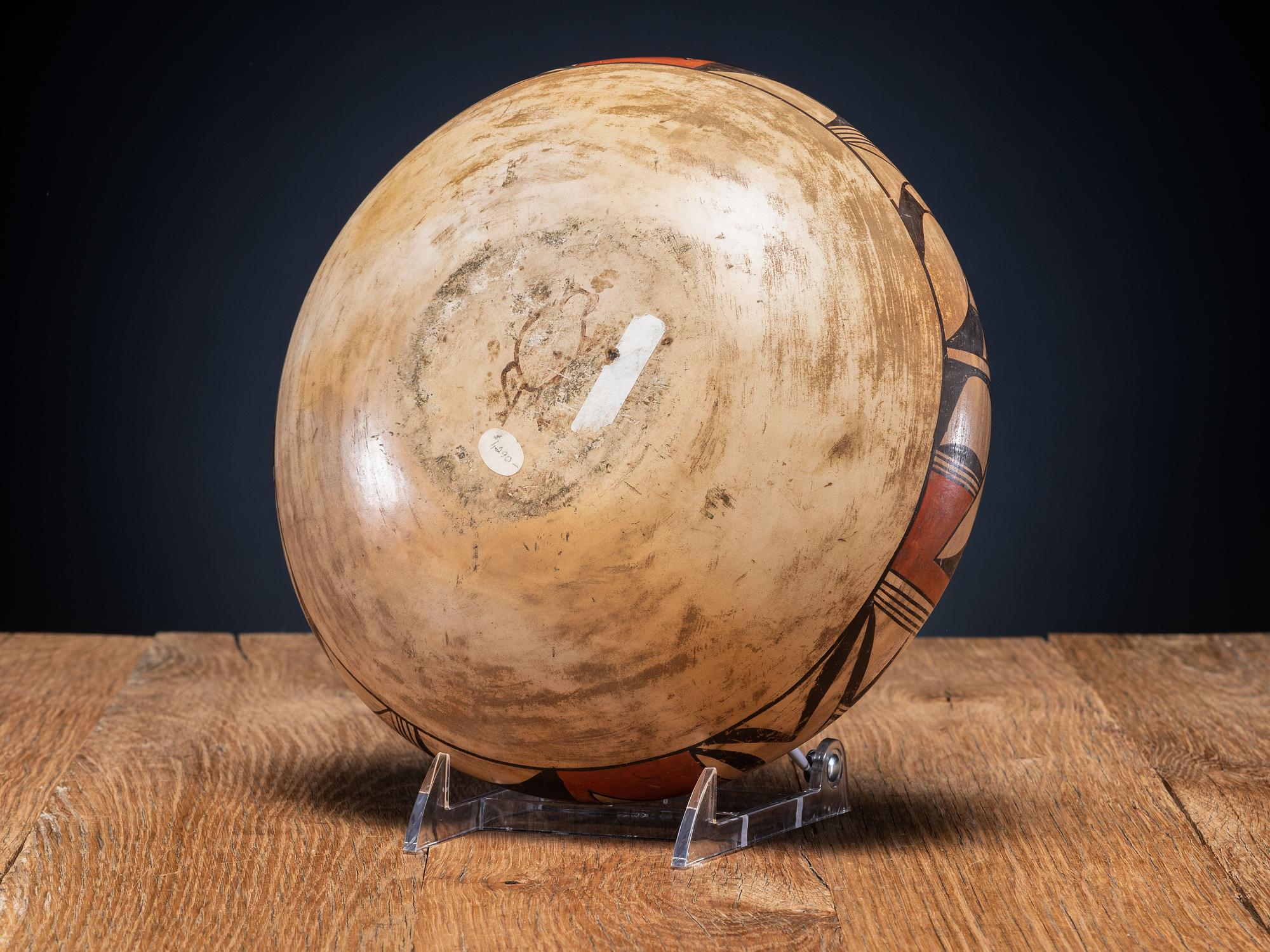 Polychrome Pottery Bowl