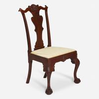 A Mifflin family Chippendale carved walnut side chair Philadelphia, PA, circa 1770