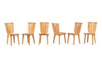 Set of Six Dining Chairs Sweden, c. 1960