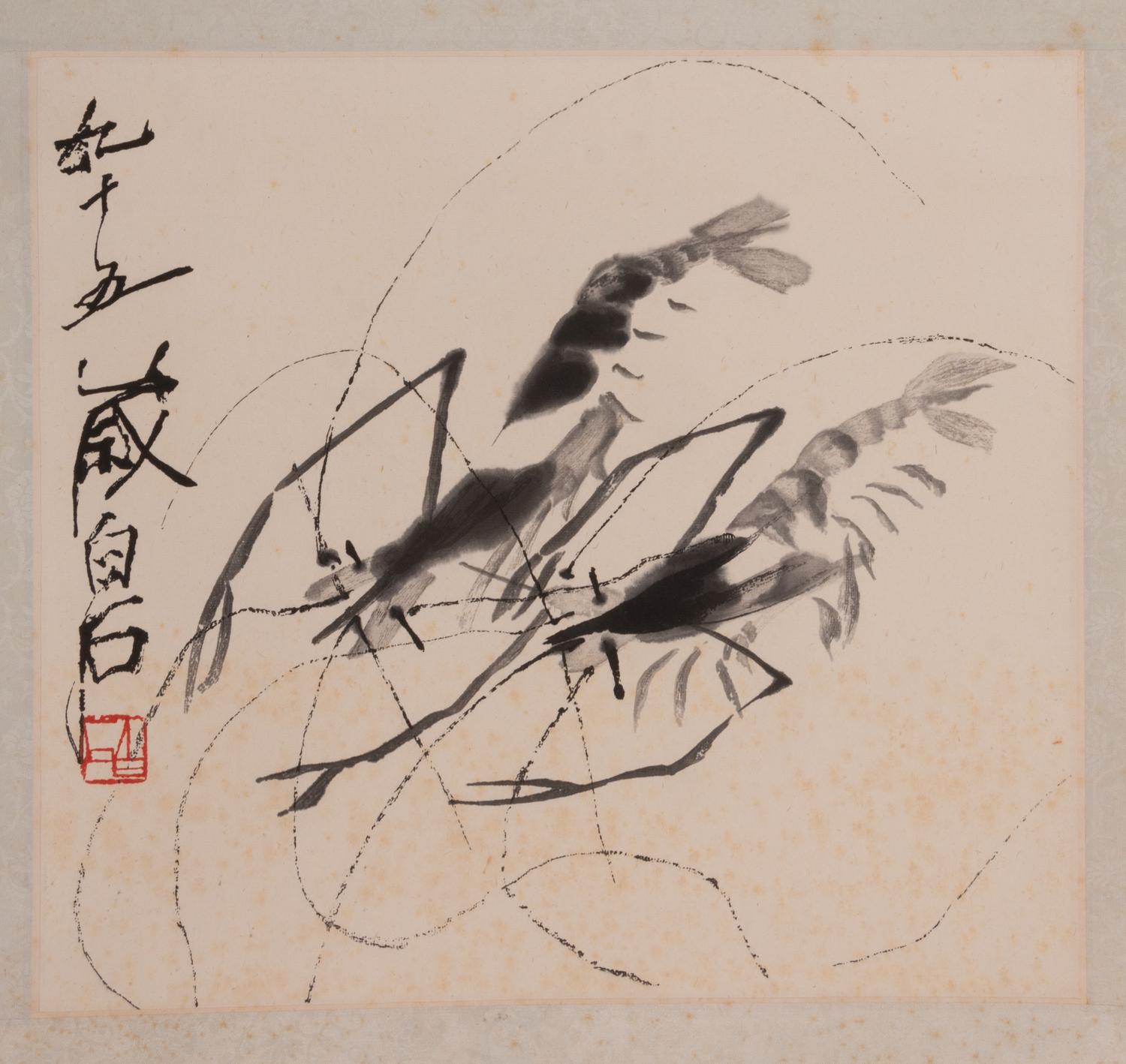 Two Chinese Woodblock Prints