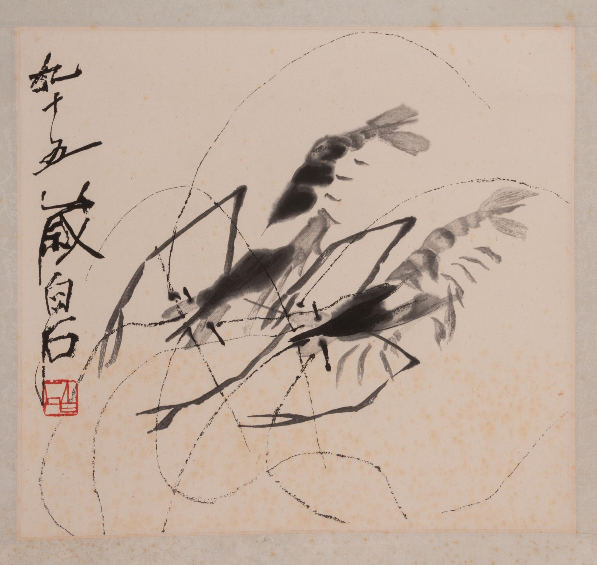 Two Chinese Woodblock Prints