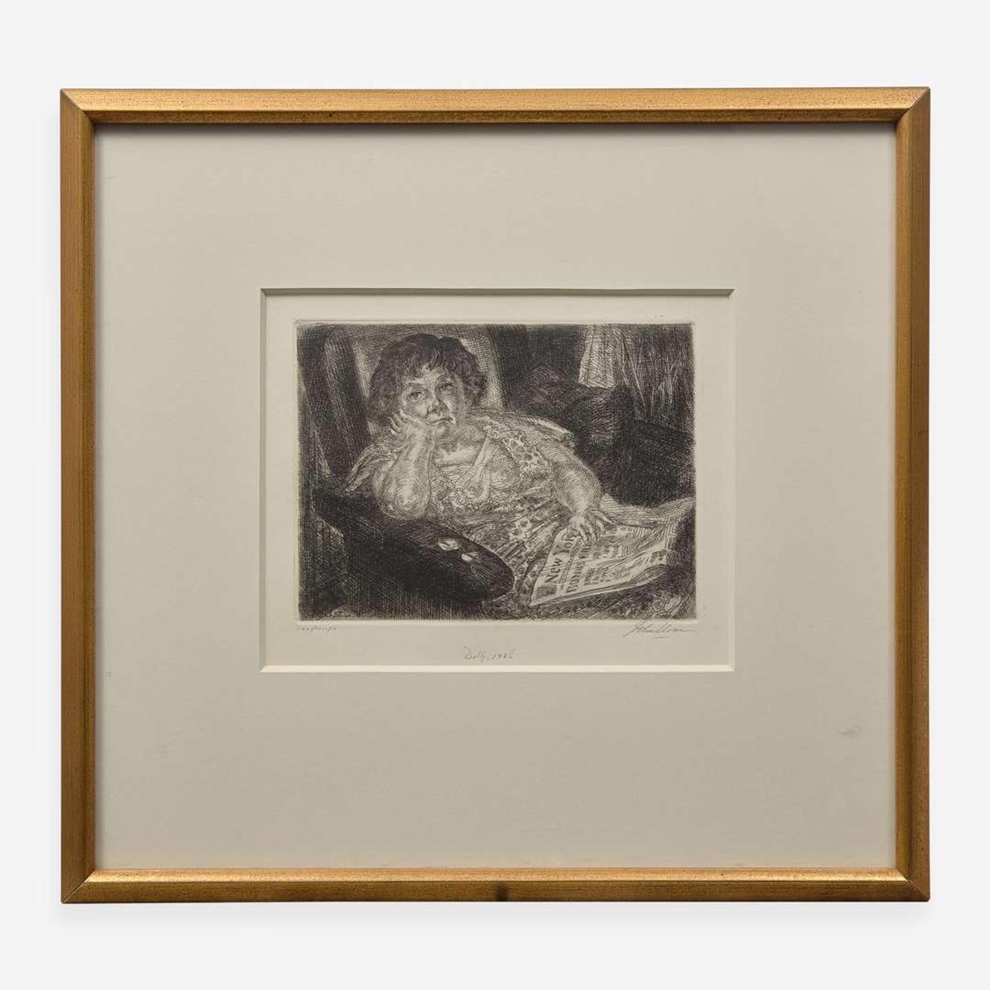 John French Sloan (American, 1871-1951) A Collection of Etchings