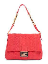 Fendi Red Python Bag, 2010s