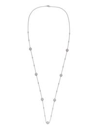 WHITE GOLD AND DIAMOND LONGCHAIN NECKLACE