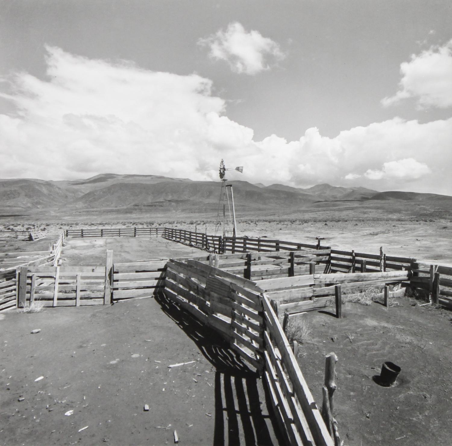 A Group of Three Silver Prints Largest 10 1/4 x 10 1/4 inches.