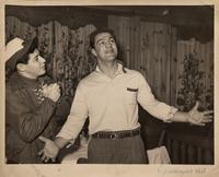 A Group of Six Original Rocky Marciano Photographs and a Joe Louis Wendell Wilkie Political Endorsement Record
