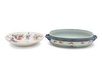 Two Chinese Export Famille Rose Porcelain Bowls