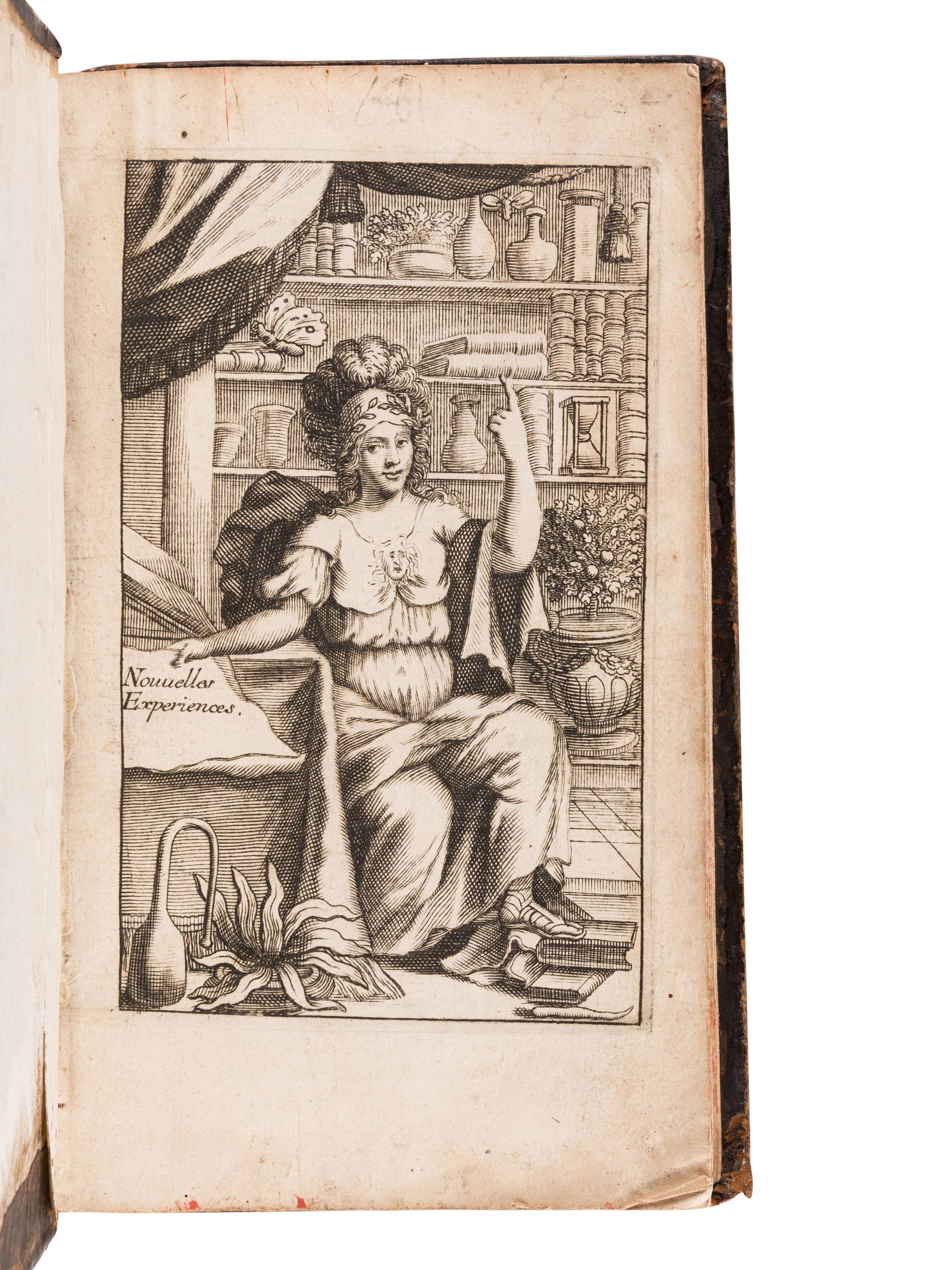 LEEUWENHOEK, Antoni Van (1632-1723), Nehemiah GREW (1641-1712), Robert BOYLE (1627-1691). Recueil d'experiences et observations sur le combat, qui procede du melange des corps. Sur les saveurs, sur les odeurs, sur le sang, sur le lait, &c . Paris: Estienne Michallet, 1679.