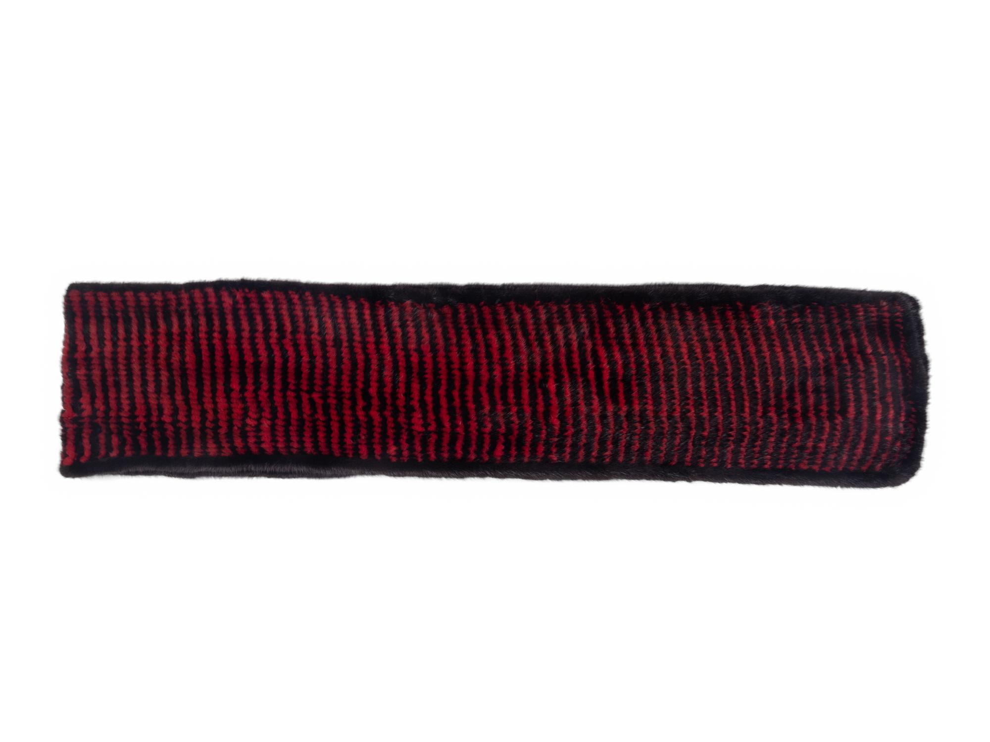 J. Mendel Knitted Mink Scarf