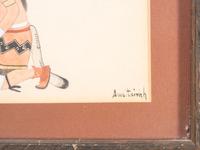 untitled, Snake Dancer Triptych