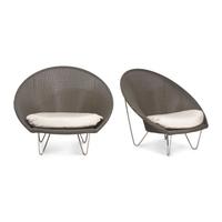Janus et Cie Modern Design — A Pair of Gigi II Outdoor Lounge Chairs