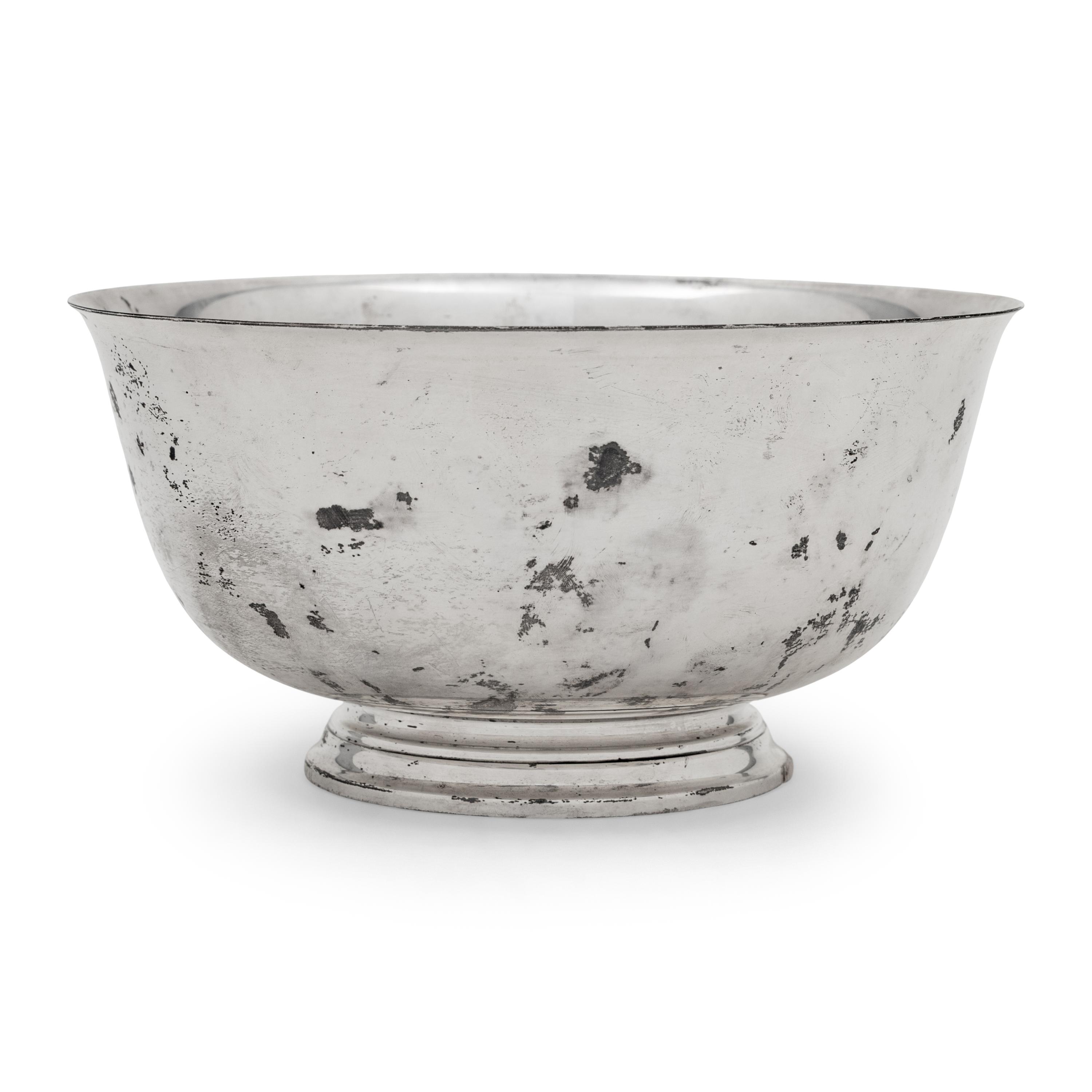 A Tiffany and Co. Silver Revere Bowl