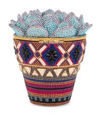 Judith Leiber Collector's Edition Potted Succulent Minaudière