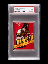 A Sealed Unopened Wax Pack of 1978 O-Pee-Chee Baseball Cards (PSA 9 MINT)