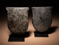 Two Valdivian Stone Votive Axes