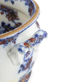 An English Transfer Decorated Stoneware Cistern