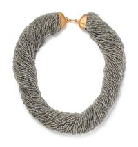 ANGELA PINTALDI, MULTISTRAND LABRADORITE BEAD NECKLACE