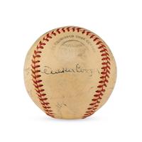 A 1951 Boston Braves Team Signed Autograph Baseball