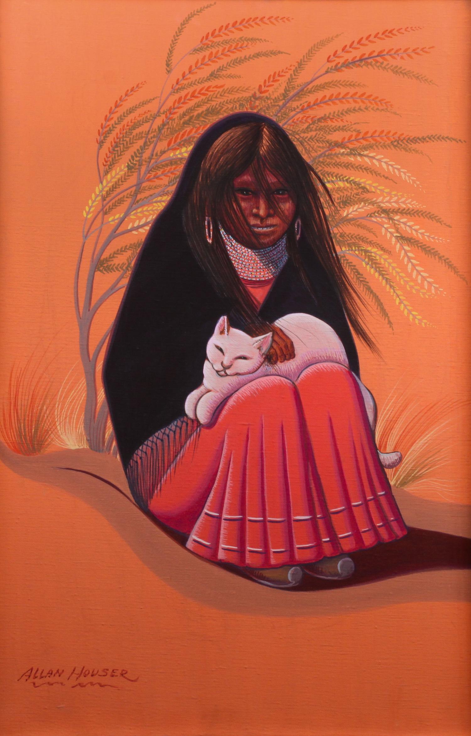 Allan Houser 36 x 24 inches — (Chiricahua Apache , 1914-1994)