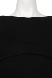 Ralph Rucci Silk Strapless Dress with Shrug