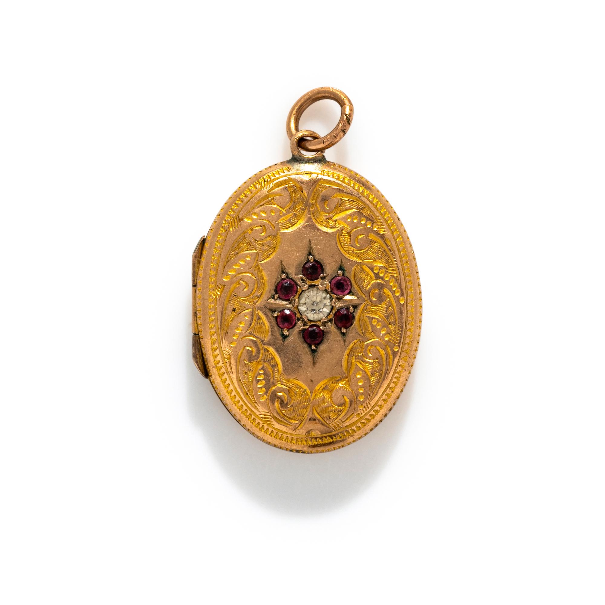 COLLECTION OF YELLOW GOLD AND GEMSTONE JEWELRY