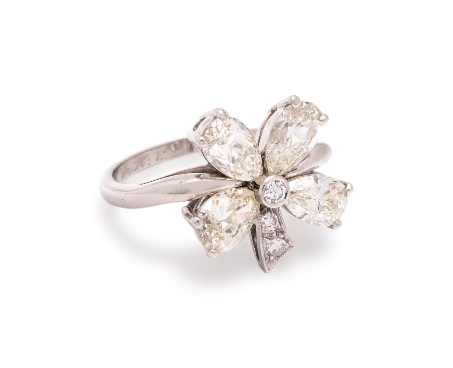 DIAMOND CLOVER RING