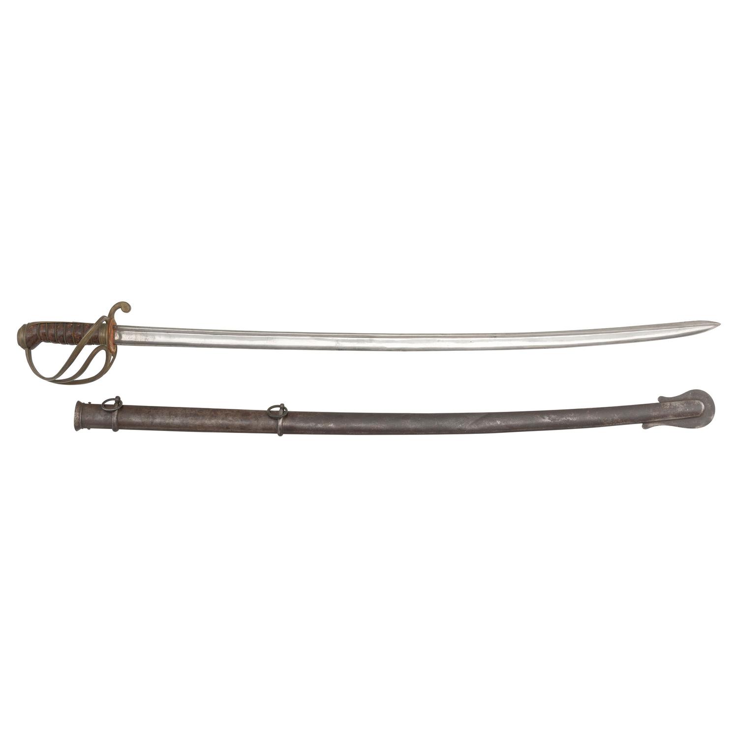 Very Fine US Model 1833 Dragoon Saber by Ames