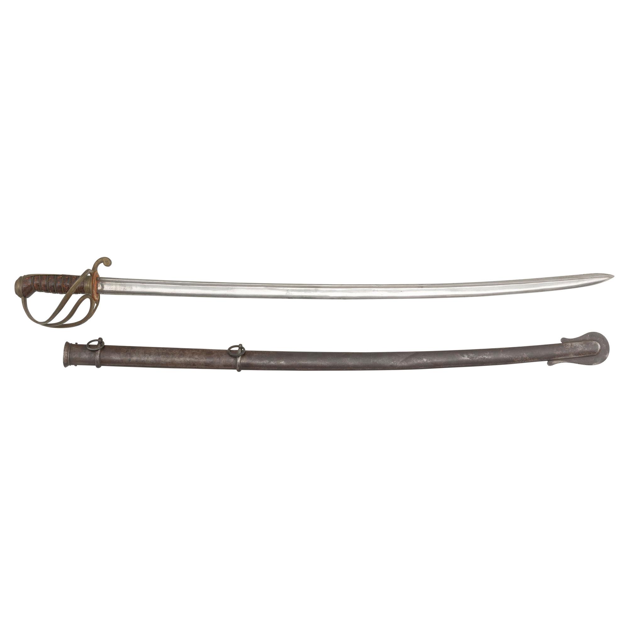 Very Fine US Model 1833 Dragoon Saber by Ames
