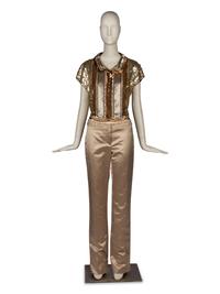 Valentino Sequin Top and Pant