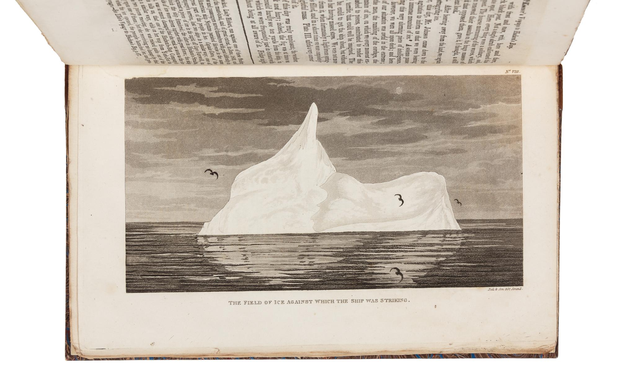 M'KEEVOR, Thomas. A Voyage to Hudson's Bay, during the summer of 1812. London: Sir Richard Phillips & Co., 1819.