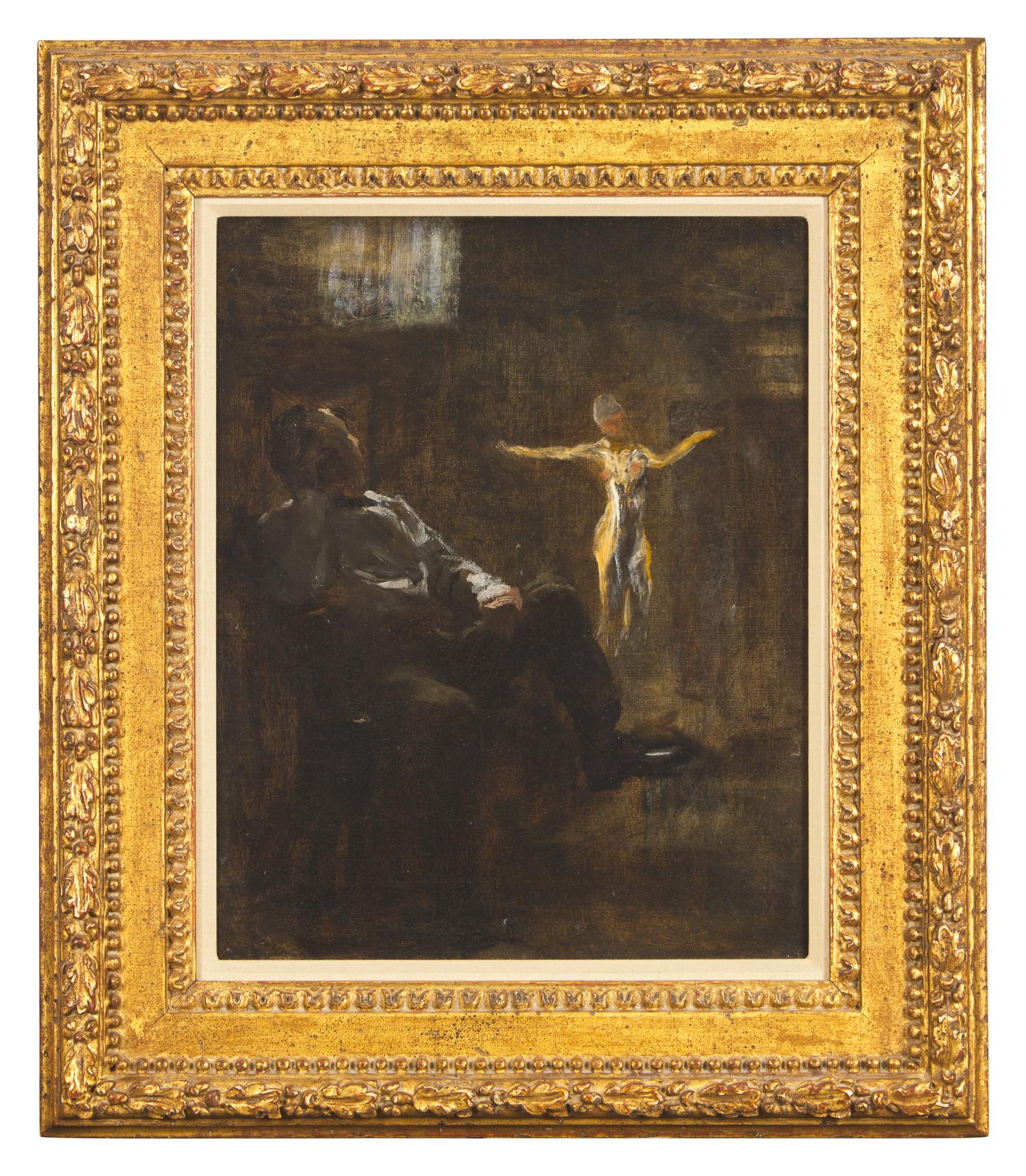 The Artist and His Model, circa 1900-10