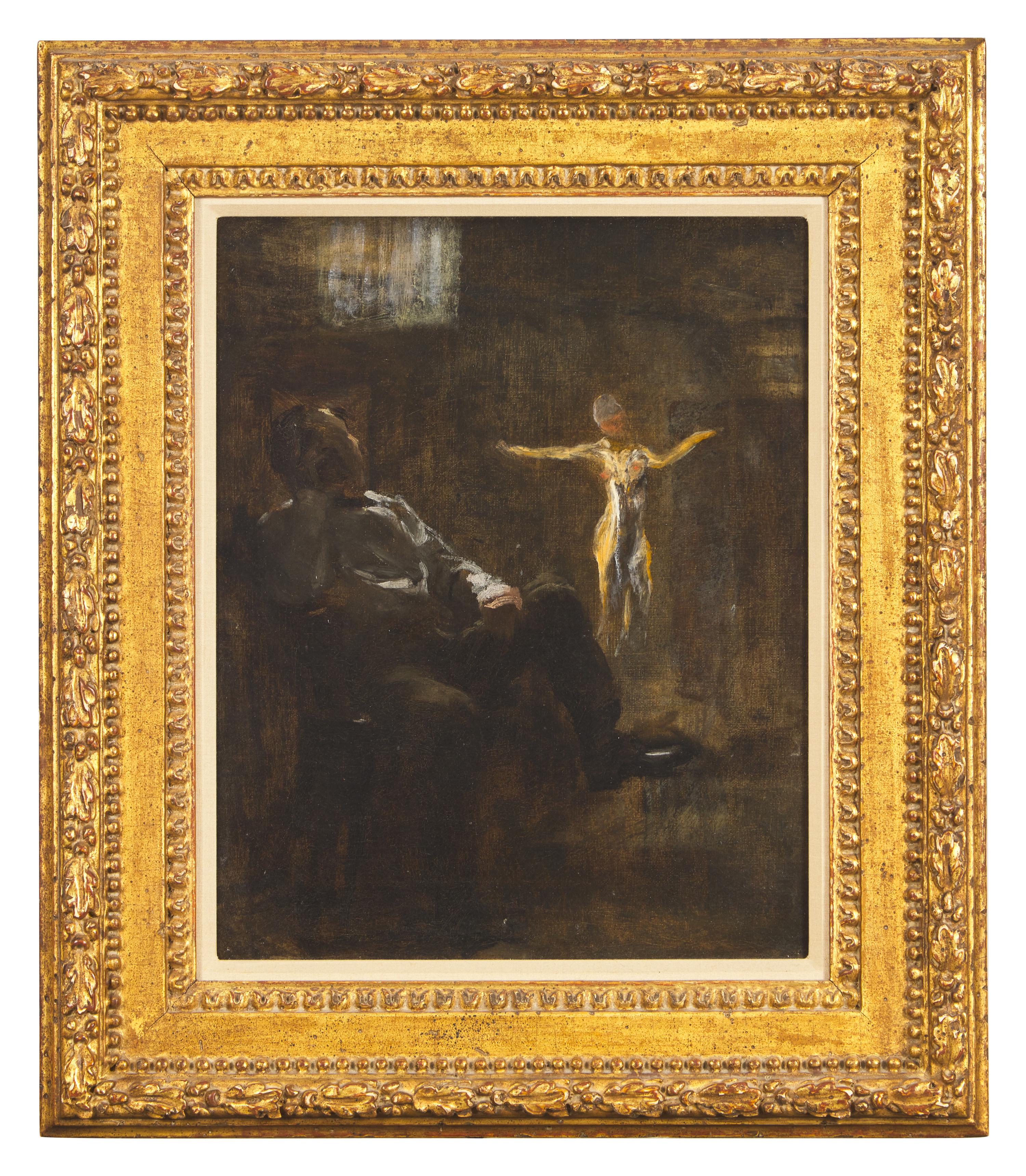 The Artist and His Model, circa 1900-10