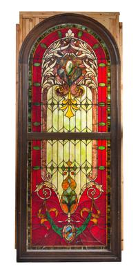 A Leaded Glass Window