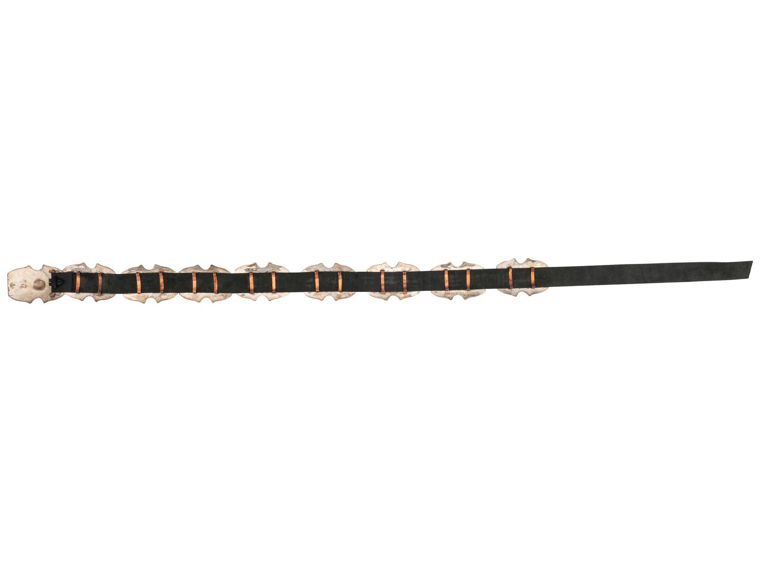 Navajo Sterling Silver Concha Belt