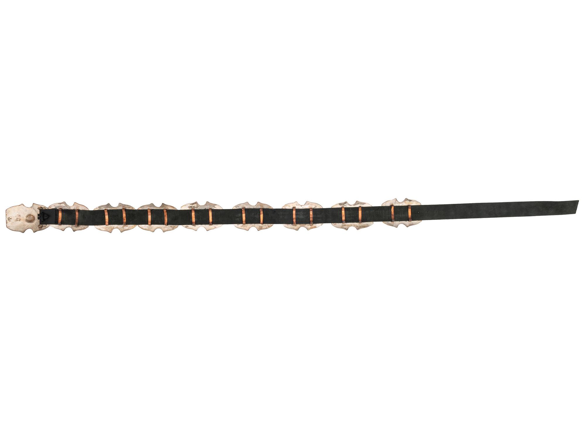 Navajo Sterling Silver Concha Belt