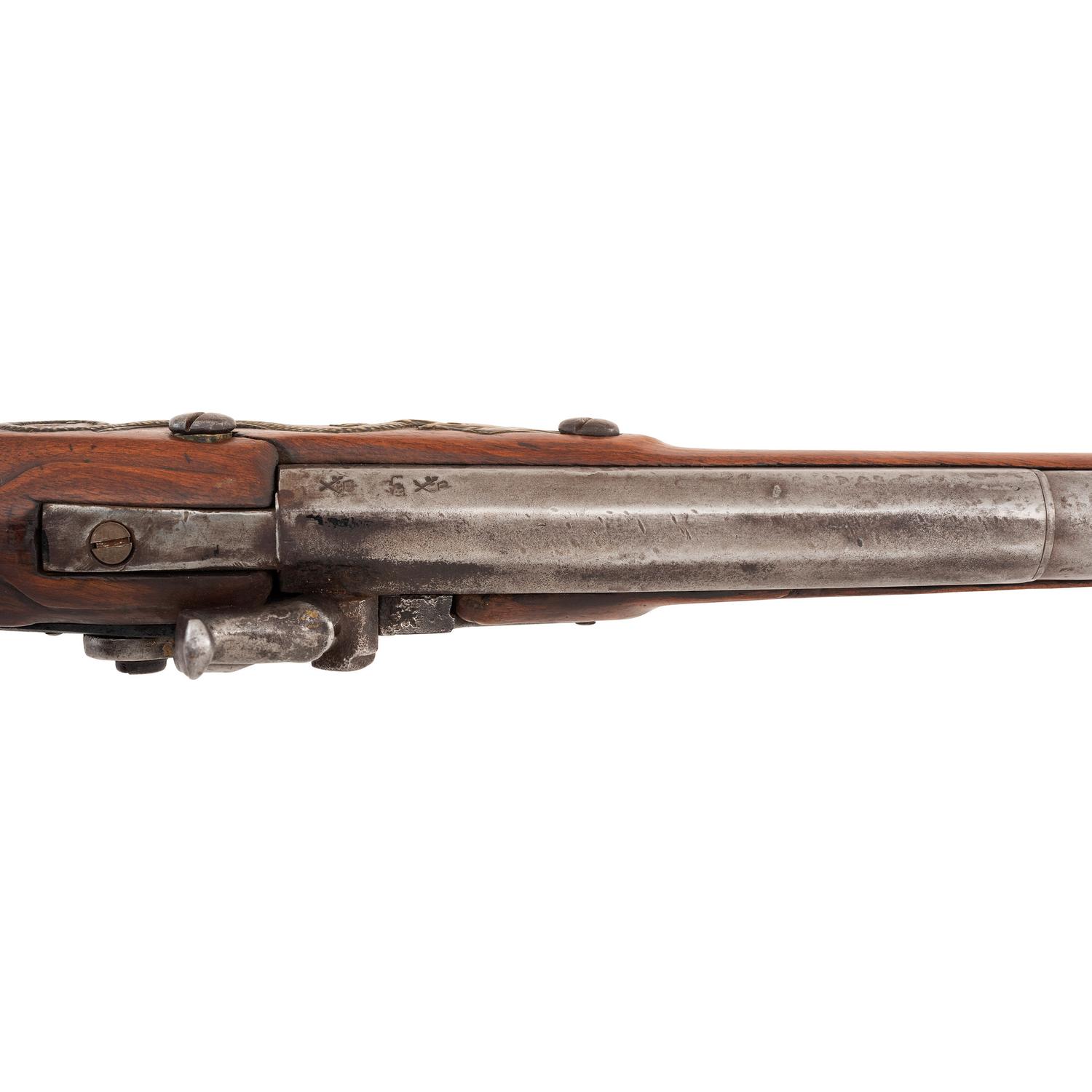 Modified Percussion Altered Northwest Trade Gun by Barnett