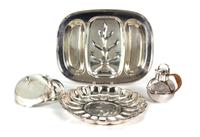 A Collection of Five Silver Plated Items