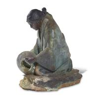 Glenna Goodacre (American, 1939-2020) — Waterbearers (Kneeling)