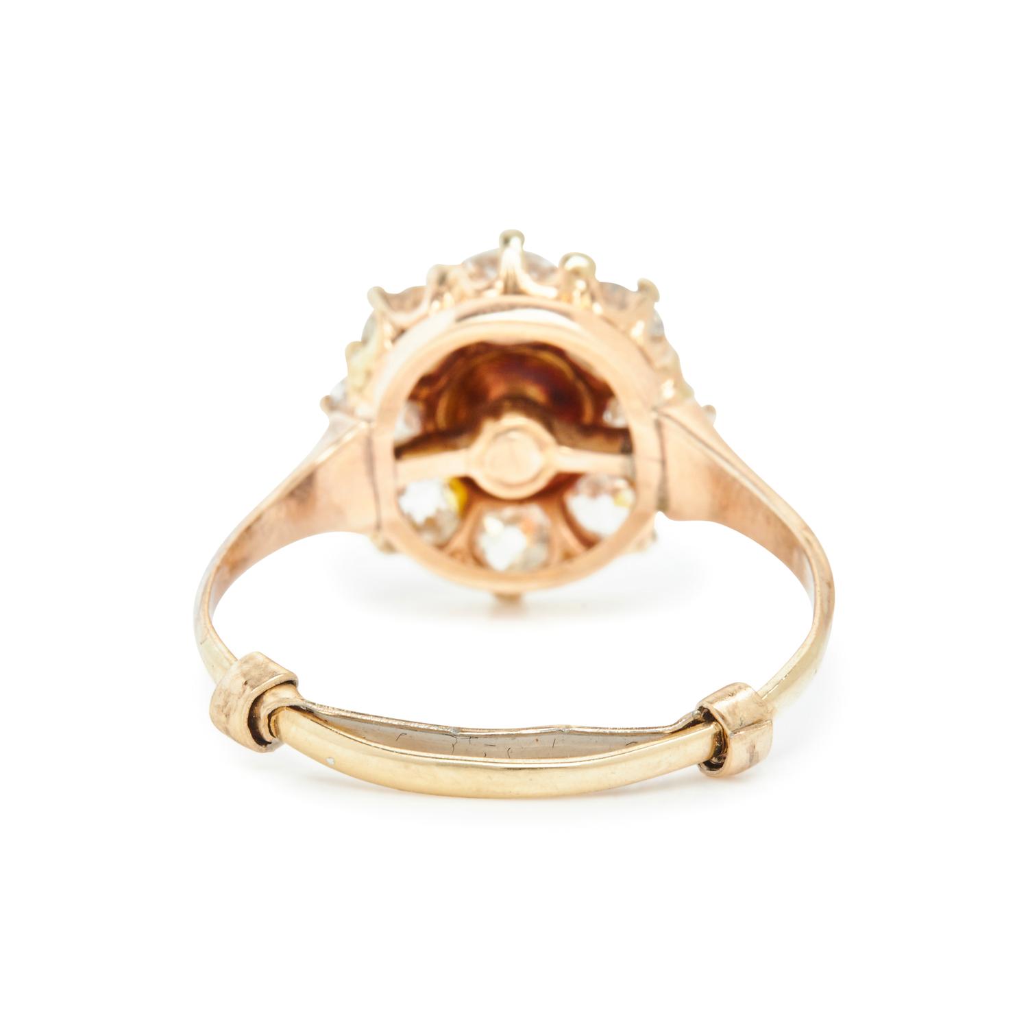 YELLOW GOLD, CULTURED PEARL AND DIAMOND RING