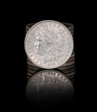 A Group of Twelve United States 1888 Morgan Silver Dollar Coins