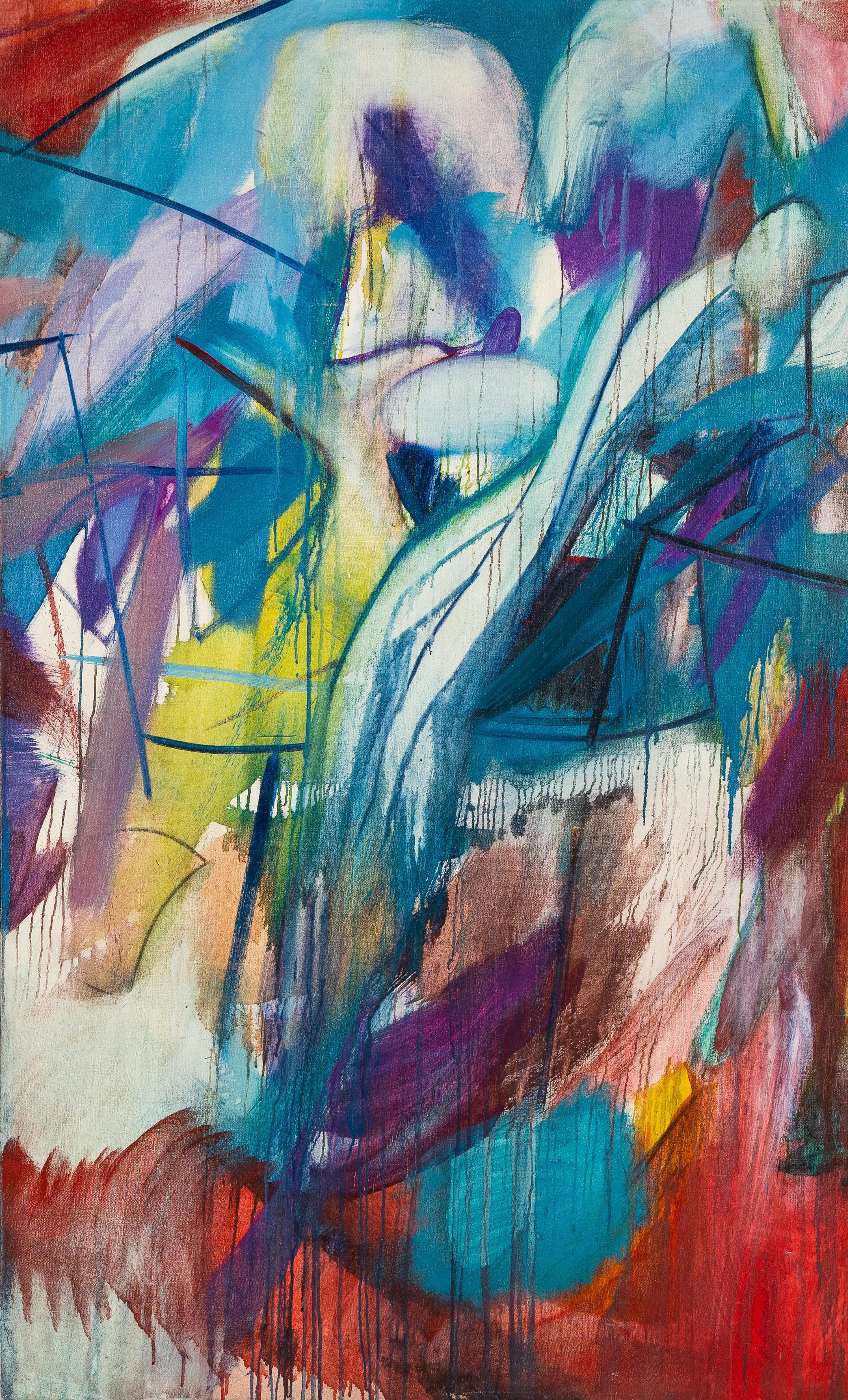 Sudden Storm at McGaheysville (Triptych) , 1962