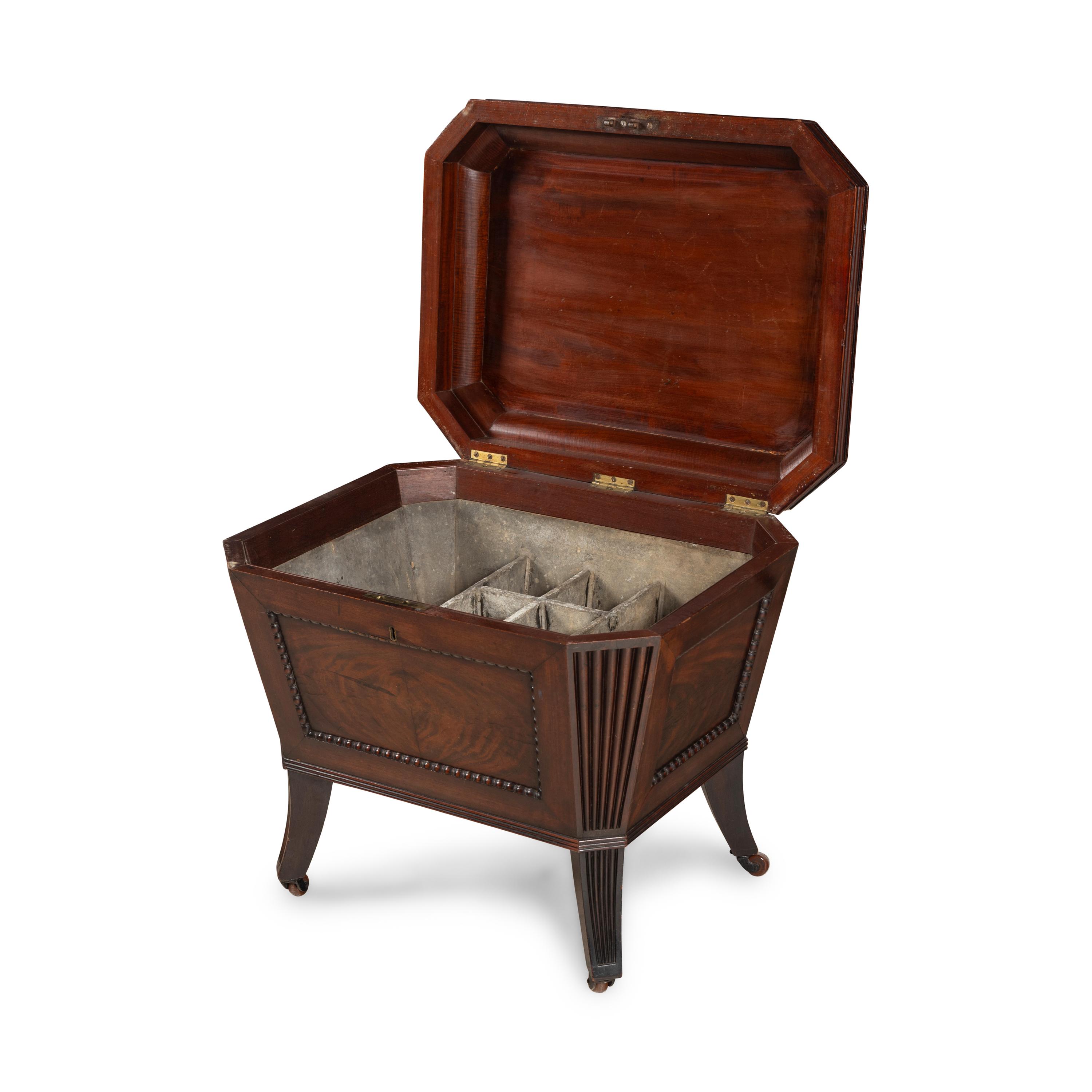 A Regency Mahogany Cellarette