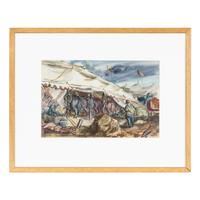 Cecil Crosley Bell (American, 1906–1970) — Under the Circus Tent (Clean Up), c. 1951